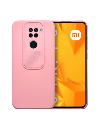 Coque SLIDE pour XIAOMI Redmi NOTE 9 rose vif