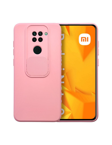 Coque SLIDE pour XIAOMI Redmi NOTE 9 rose vif
