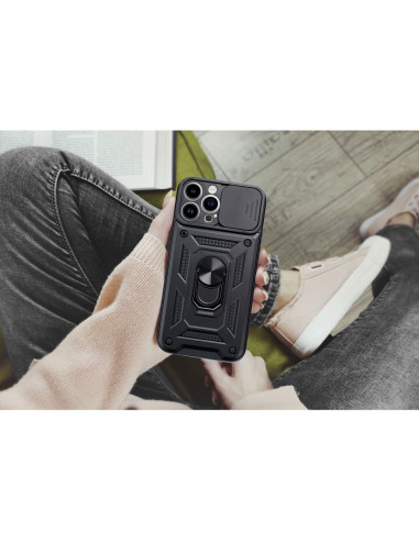 Coque SLIDE ARMOR pour SAMSUNG A54 5G noir