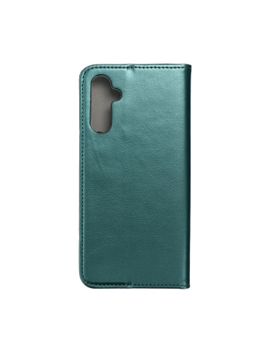 SMART MAGNETO Book case for SAMSUNG A14 4G / A14 5G dark green