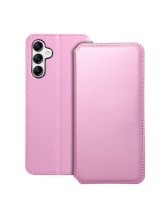 DUAL POCKET Book case for SAMSUNG A14 4G / A14 5G light pink