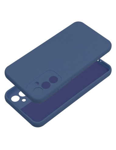 COQUE SILICONE pour SAMSUNG Galaxy A34 5G BLEU