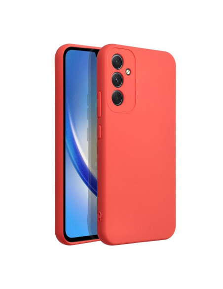 COQUE SILICONE pour SAMSUNG Galaxy A34 5G pêche