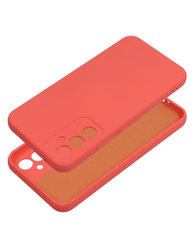 COQUE SILICONE pour SAMSUNG Galaxy A34 5G pêche
