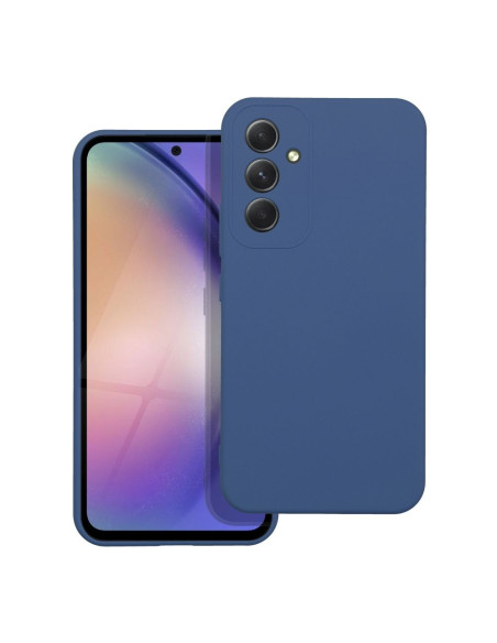 COQUE SILICONE pour SAMSUNG Galaxy A54 5G BLEU