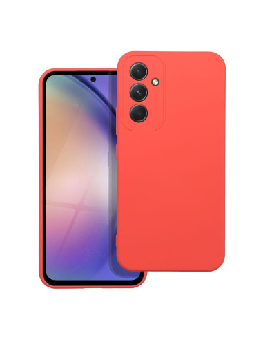 COQUE SILICONE pour SAMSUNG Galaxy A54 5G pêche