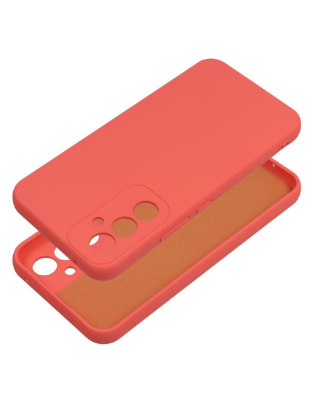 COQUE SILICONE pour SAMSUNG Galaxy A54 5G pêche