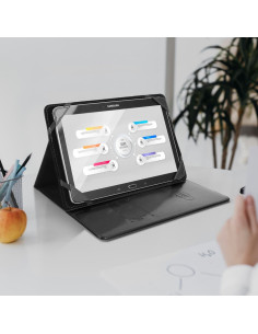 Etui universel Blun pour tablette 12,4" noir (UNT) 2