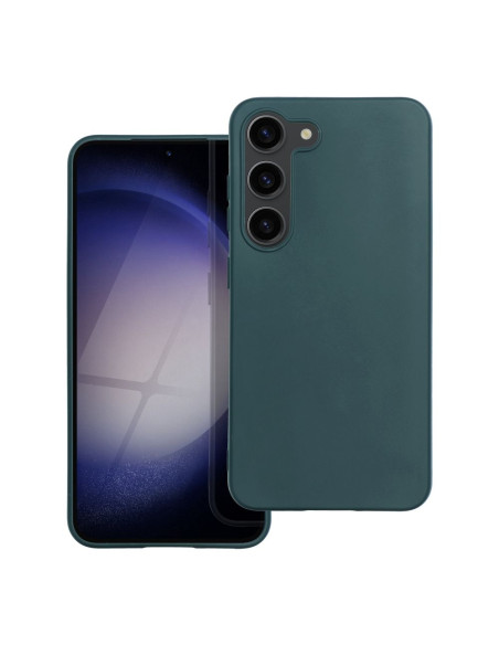Coque MATT pour SAMSUNG S23 vert foncé