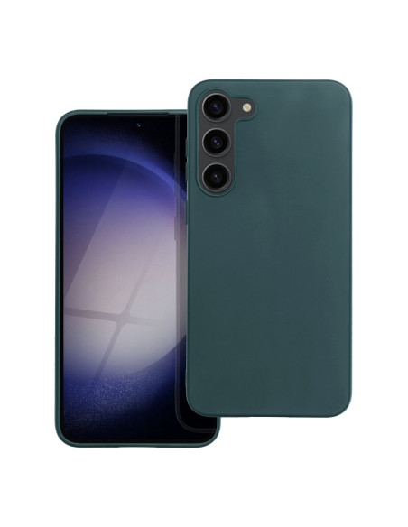 Coque MATT pour SAMSUNG S23 PLUS vert foncé