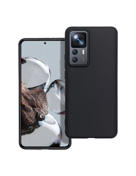 Coque MATT pour XIAOMI 12T / 12T PRO noir