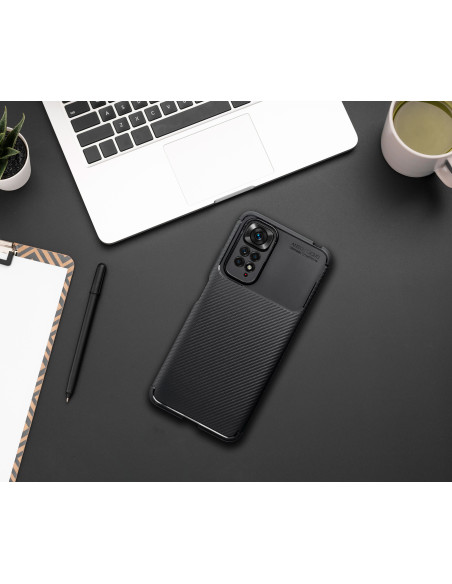 Coque CARBON PREMIUM pour XIAOMI 13 noir