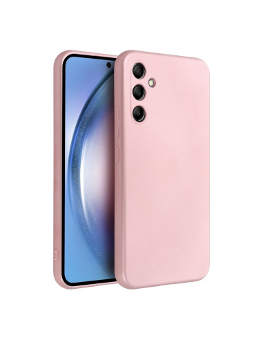 Coque METALLIC pour SAMSUNG A34 5G rose