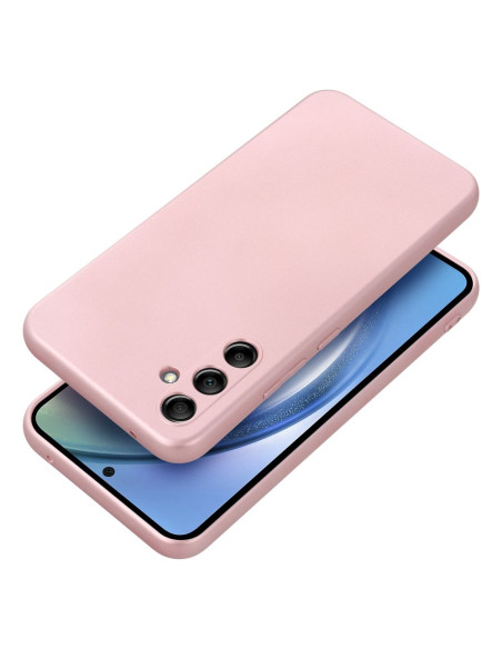 Coque METALLIC pour SAMSUNG A34 5G rose