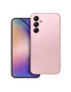 Coque METALLIC pour SAMSUNG A54 5G rose
