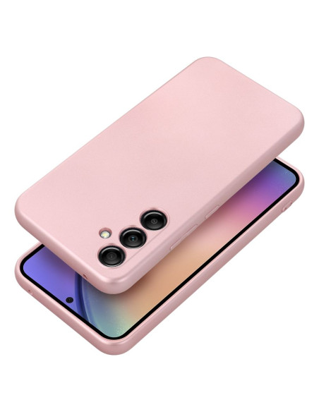 Coque METALLIC pour SAMSUNG A54 5G rose