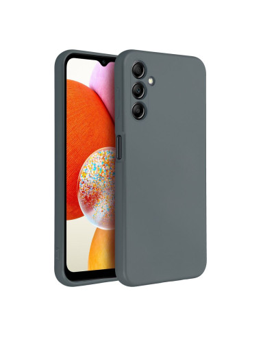 Coque METALLIC pour SAMSUNG A14 5G / A14 4G gris