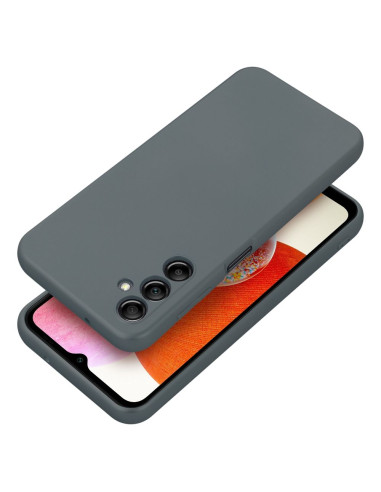 Coque METALLIC pour SAMSUNG A14 5G / A14 4G gris