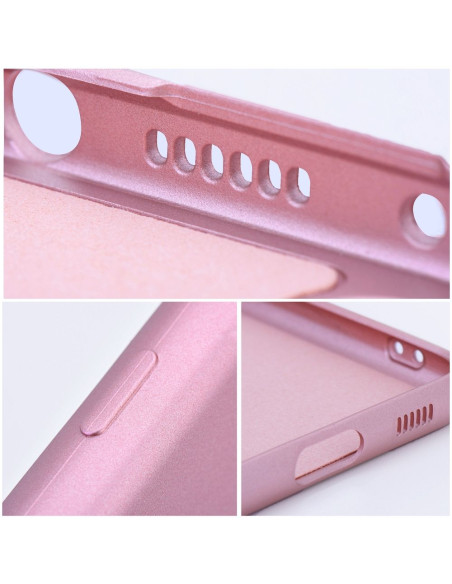 Coque METALLIC pour SAMSUNG A14 5G / A14 4G rose