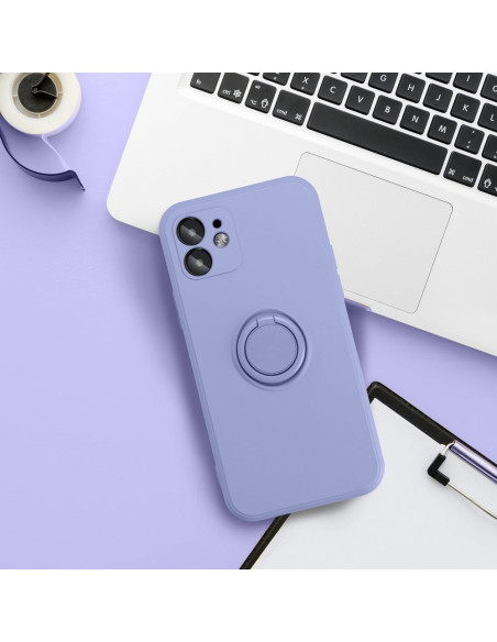 Coque SILICONE RING pour XIAOMI Redmi A1 / Redmi A2 violet