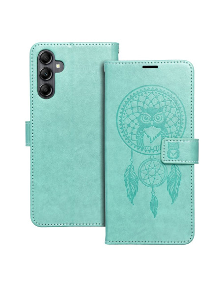 MEZZO Etui pour SAMSUNG A14 4G / A14 5G dreamcatcher green