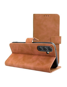 Etui TENDER Book pour SAMSUNG A54 5G marron