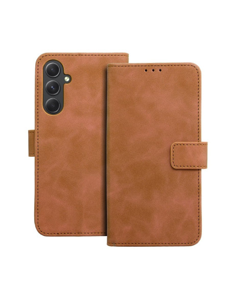 Etui TENDER Book pour SAMSUNG A54 5G marron