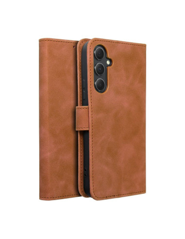 Etui TENDER Book pour SAMSUNG A54 5G marron