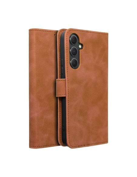 Etui TENDER Book pour SAMSUNG A54 5G marron