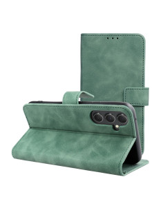 Etui TENDER Book pour SAMSUNG A54 5G vert