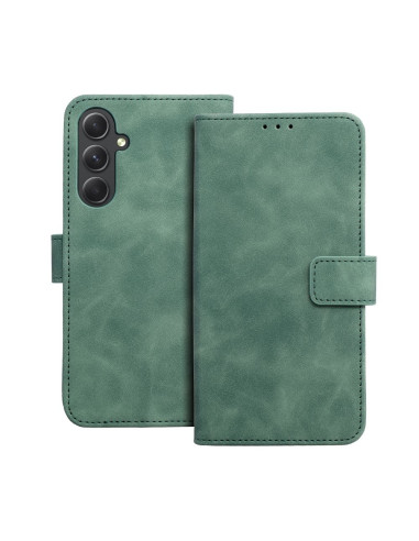 Etui TENDER Book pour SAMSUNG A54 5G vert