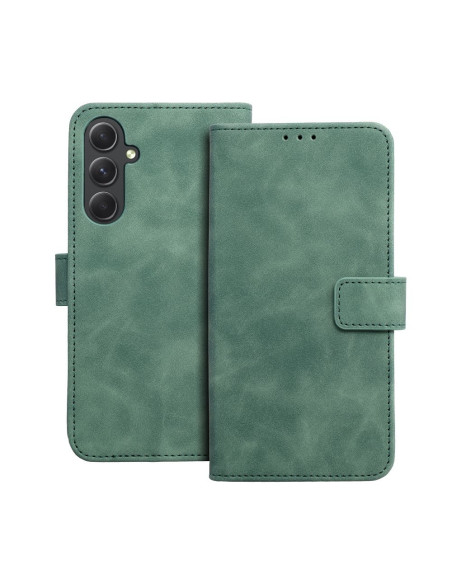 Etui TENDER Book pour SAMSUNG A54 5G vert
