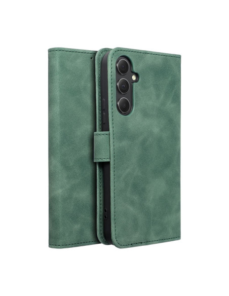 Etui TENDER Book pour SAMSUNG A54 5G vert