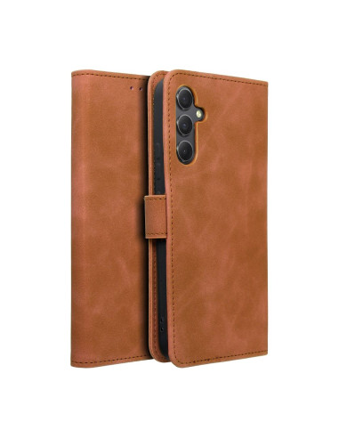 Etui TENDER Book pour SAMSUNG A34 5G marron