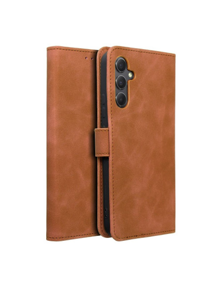 Etui TENDER Book pour SAMSUNG A34 5G marron