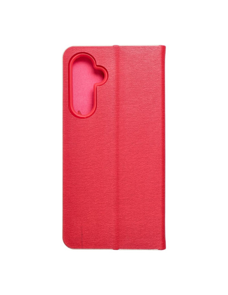 Etui Luna Book pour SAMSUNG A54 5G rouge