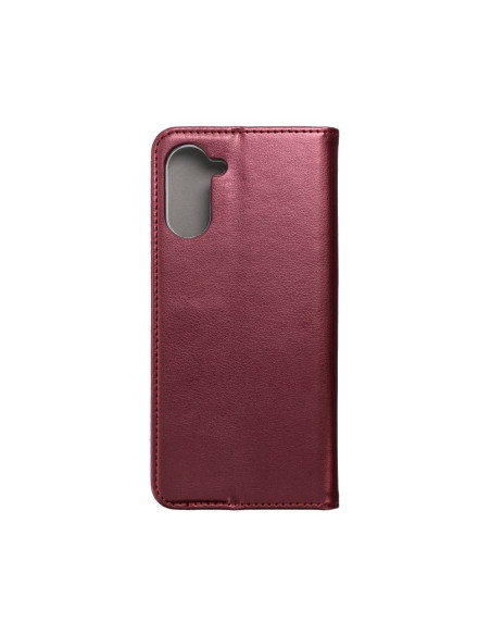 Etui Smart Magneto pour REALME 10 bordeaux