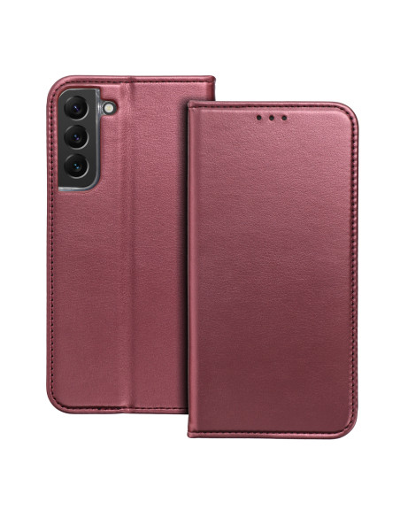 Etui Smart Magneto pour SAMSUNG A34 5G bordeaux