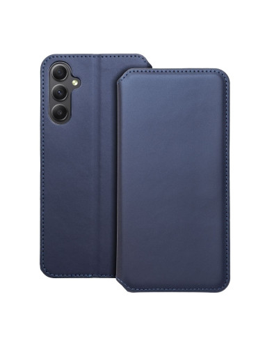 Etui double pour SAMSUNG A34 5G bleu marine
