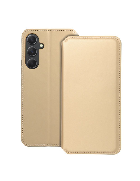 Etui double pour SAMSUNG A54 5G or