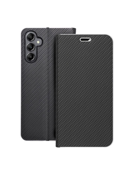 Etui LUNA Carbon pour SAMSUNG A14 4G / A14 5G noir