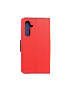 Etui pour SAMSUNG A54 5G rouge / bleu marine 2