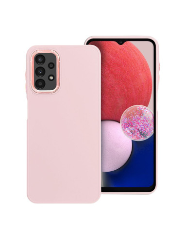 Coque FRAME pour SAMSUNG A13 4G rose poudré