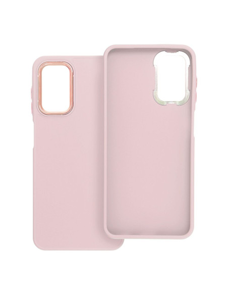 Coque FRAME pour SAMSUNG A13 4G rose poudré