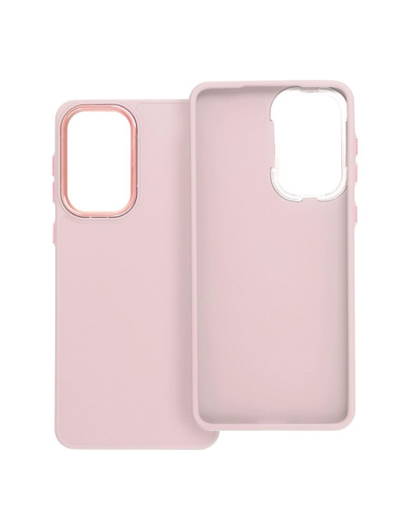 Coque FRAME pour SAMSUNG A33 5G rose poudré