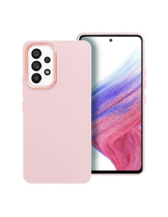 Coque FRAME pour SAMSUNG A53 5G rose poudré
