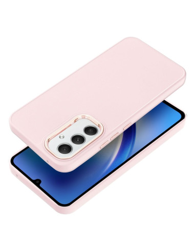 Coque FRAME pour SAMSUNG A54 5G rose poudré