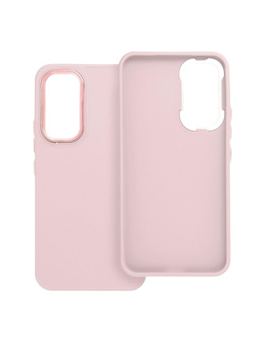 Coque FRAME pour SAMSUNG A54 5G rose poudré