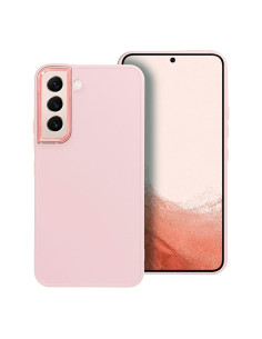 Coque FRAME pour SAMSUNG S22 rose poudré