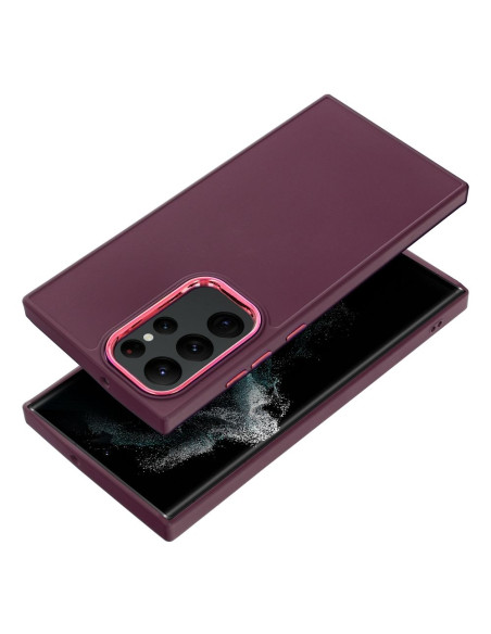 Coque FRAME pour SAMSUNG S22 Ultra violet